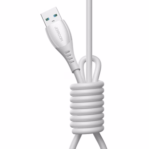 Joyroom S-A59 Vibrant Series 3A USB-A - USB-C kabelis 1.2m - balts
