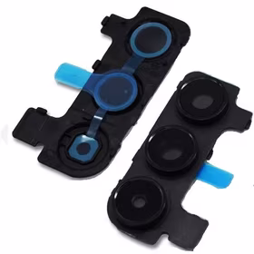 Samsung A155 A15 4G/A156 A15 5G lens priekš camera ar frame Melns ORG