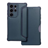 RAZOR grāmatas tipa viedtālruņa apvalks SAMSUNG S24 Ultra zils