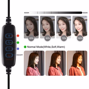 Video komplekts blogošanai ar viedtālruni (LED gredzena gaisma, statīva stiprinājums, telefona turētājs, mikrofons)