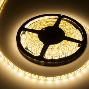 Rebel ūdensizturīga LED lente, 5 m, silti balta, 300 x 5050 SMD, 12 V