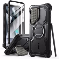 Supcase IBLSN Armorbox Magnētiskais viedtālruņa apvalks Samsung Galaxy S25 Ultra - melns