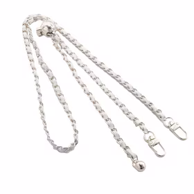 Telefona siksniņa G-14 balts-sudraba