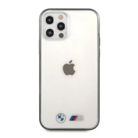 BMW smilšu strūklas apvalks iPhone 12 Pro Max - caurspīdīgs