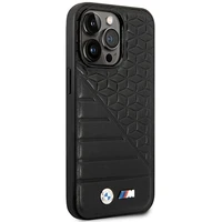 Viedtālruņa apvalks BMW Bi Pattern iPhone 14 Pro 6.1 - melns