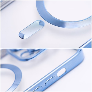 Maciņš Samsung A27 Electro Mag Cover saderīgs ar MagSafe zils
