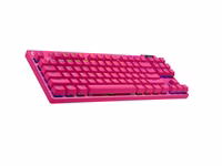 Logitech G PRO X TKL keyboard Gaming RF Wireless + Bluetooth QWERTY US International rozā