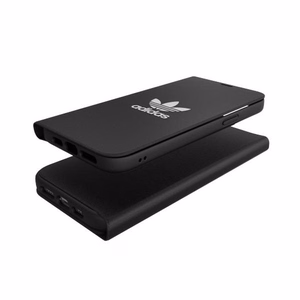 Adidas OR bukleta apvalks BASIC iPhone 12 Pro Max - melns un balts