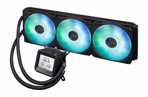 ASUS Prime LC 360 ARGB LCD procesora viss vienā šķidruma dzesētājs 12 cm melns