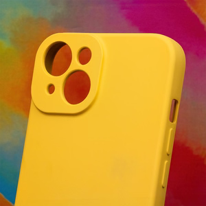 Silikona korpuss priekš Xiaomi Redmi 13c 5G yellow