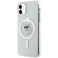 Karl Lagerfeld IML Choupette MagSafe apvalks iPhone 11 / Xr - caurspīdīgs