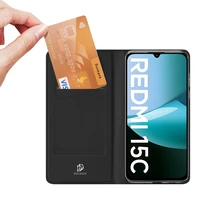 Korpuss Dux Ducis Skin Pro Xiaomi Redmi 15C 4G melns