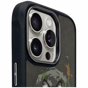 Nimmy Wilk magnētiskais viedtālruņa apvalks iPhone 16 Pro Max - pelēks