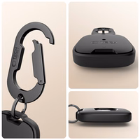 Tech-Protect Velar macins priekš Apple AirTag 1 / 2 - Melns