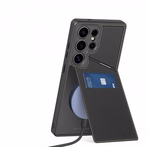 Maciņš Dux Ducis "Rafi II Mag" Samsung S938 S25 Ultra Melns