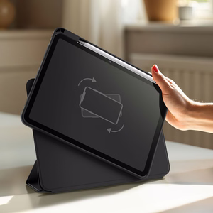 AmazingThing Titan Pro Mag futrālis iPad Air M3 13" - melns