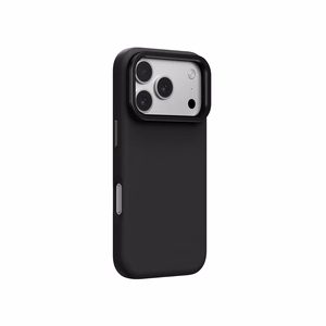 AmazingThing Glamour viedtālruņa apvalks iPhone 17 Pro ar statīvu - melns
