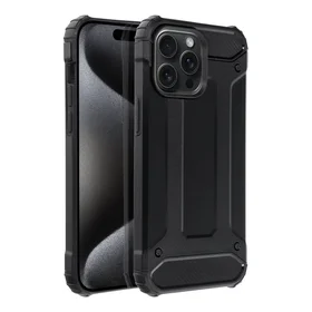 ARMOR viedtālruņa apvalks IPHONE 15 Pro Max melns