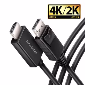 Axagon DP uz HDMI kabelis 1.8m RVD-HI20C2