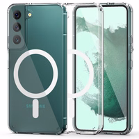 Tech-Protect FlexAir Hybrid Magnētiskais viedtālruņa apvalks Samsung Galaxy S22 - caurspīdīgs