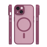 Mag Matt maciņš iPhone 14 6,1" bordo