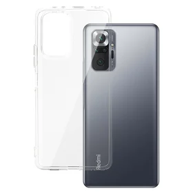 Viedtālruņa aizmugurējais apvalks 2 mm, ideāli piemērots XIAOMI REDMI NOTE 10 PRO/NOTE 10 PRO MAX, caurspīdīgs
