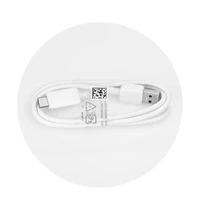 USB A uz Type C 3.0 2A kabelis HD2 BOX 1 m balts