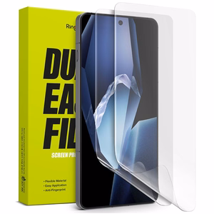 Ringke Dual Easy 2 gabalu aizsargstikls OnePlus 13R viedtālrunim - caurspīdīgs