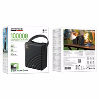 Ārējā baterija Power Bank Borofone BJ85 22.5W+PD20W 100000mAh melna