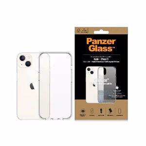 PanzerGlass ClearCase antibakteriālais viedtālruņa apvalks ar Military Grade sertifikātu iPhone 13 / 14 / 15 - caurspīdīgs