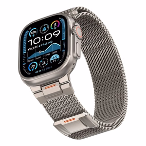TECH-PROTECT MILANO VANGUARD APPLE WATCH 8 / 9 / 10 / 10 / 11 / SE / ULTRA (44 / 45 / 46 / 49 MM) TITĀNA KRĀSĀ