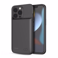 Tech-Protect PowerCase iPhone 13 / 13 Pro ar 4800mAh portatīvo lādētāju - melna