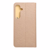 Viedtālruņa apvalks LUNA Book zeltains SAMSUNG S25 Plus zeltains