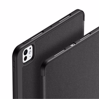 Dux Ducis Domo viedtālruņa apvalks ar atloku un viedo miega režīmu iPad Pro 11" 2024 - melns
