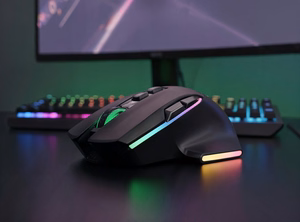 Mars Gaming MMWVECTOR optiskā pele labajai rokai, RF bezvadu savienojums, Bluetooth un USB Type-A, 12000 DPI