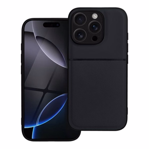 NOBLE Viedtālruņa apvalks IPHONE 16 Pro melns