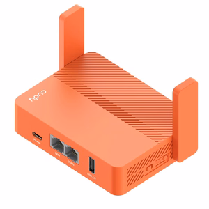 Cudy AC1200 bezvadu maršrutētājs Fast Ethernet oranžs
