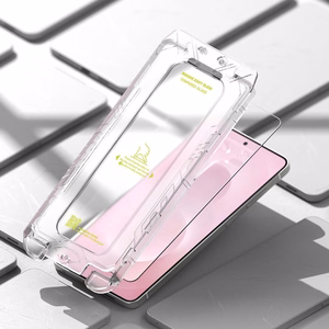 Ringke Easy Slide 2 komplekts rūdītais stikls Samsung Galaxy S25 Edge - caurspīdīgs