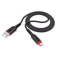 Kabelis USB A uz Micro USB Hoco 2,4A 3 m X59 melns