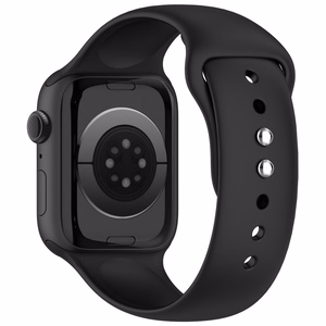 Tech-Protect silikona siksniņa Apple Watch 44 / 45 / 46 / 49 mm, melna