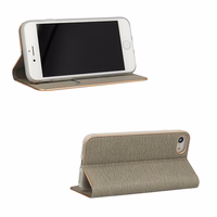 Vennus Book vāciņš ar rāmi Iphone 12 Mini viedtālrunim pelēks