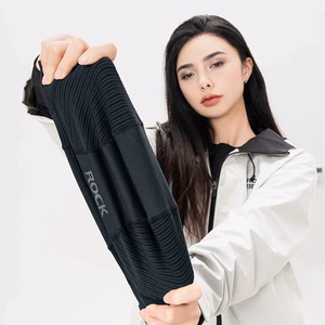 Rockbros LF25956 bezšuvju adīta riteņbraukšanas cepure – melna