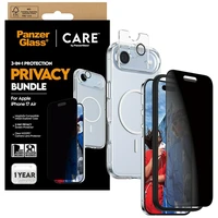 CARE by PanzerGlass flagmanis privātuma 3in1 apvalks + privātuma stikls + lēca iPhone Air