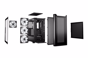 be quiet! Pure Base 501 LX Midi Tower melns