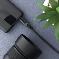 FORCELL F-ENERGY C277 kabelis Type C uz Type C QC4.0 PD 5A 100W Digitālais 1,2 m melns