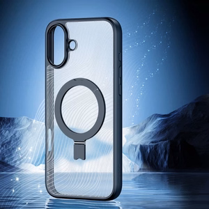 Maciņš Dux Ducis "Aimo Mag Stand" Apple iPhone 16 melns