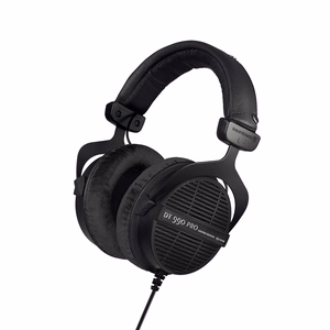 Beyerdynamic DT 990 PRO Black Limited Edition – studijas austiņas, atvērta tipa, 250 Ω, melnas (43000219)