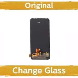 LCD Displejs Saderīgs ar OnePlus 7 Melns (Renewed: China)