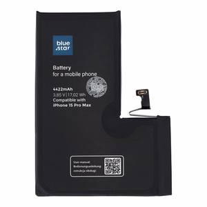 Baterija iPhone 15 PRO MAX 4422 mAh Blue Star HQ