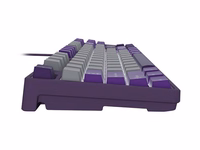 FURY Kanabo K2 Gaming Keyboard US white backlight mechanical grey-purple